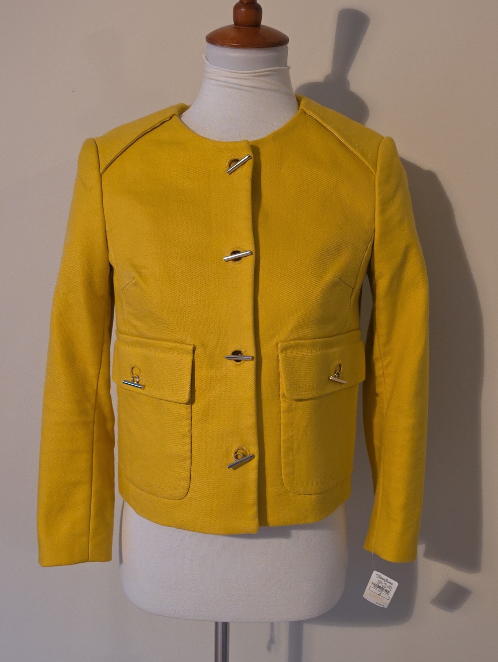 3.1 Phillip Lim Canary Yellow Blazers Jacket Brand New